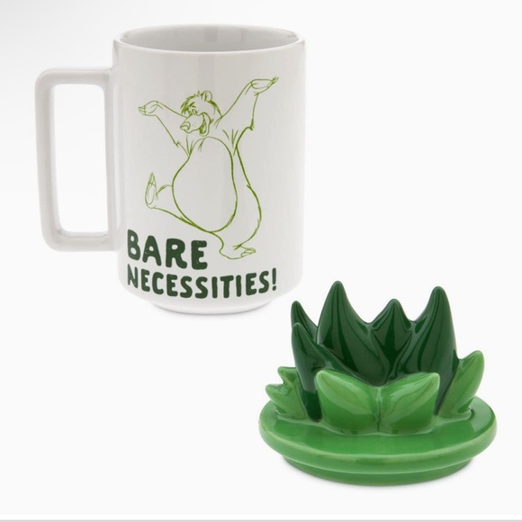 Disney’s the Jungle Book Baloo Mug with Lid Bare Necessities NWT - Picture 6 of 6